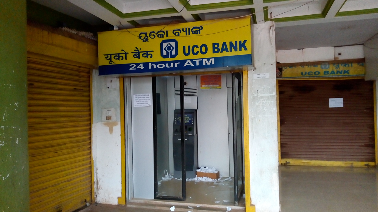 blood bank UCO Bank ATM near Bhubaneswar Odisha