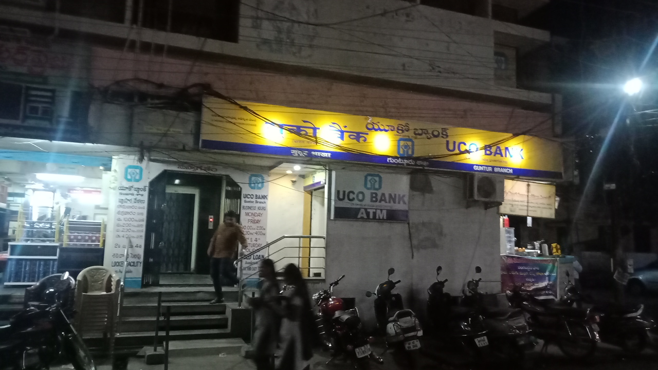 blood bank UCO Bank near Guntur Andhra Pradesh