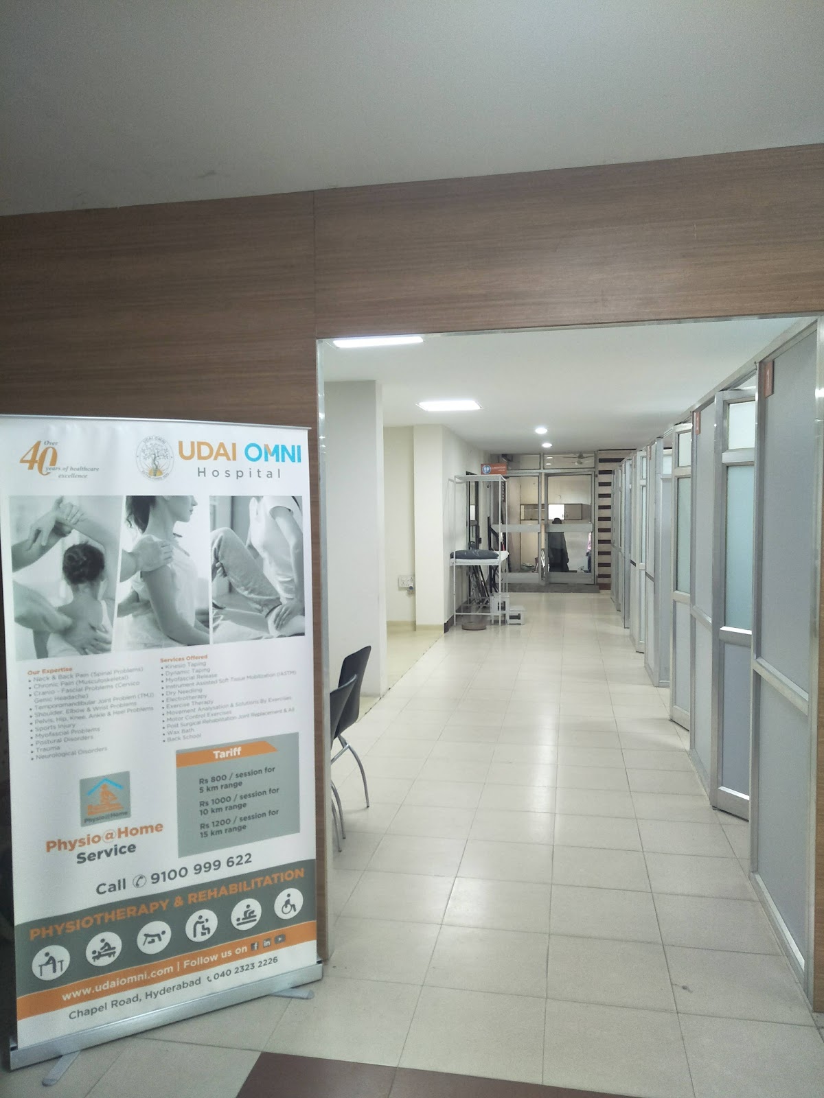 Udai Omni Hospital - Physiotherapy services
